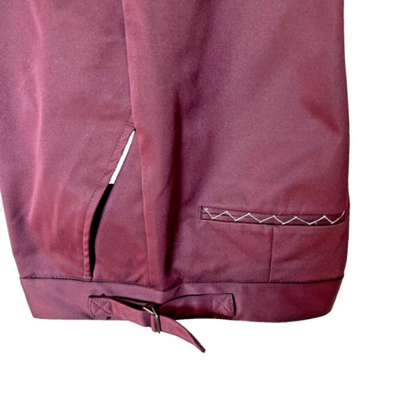 MAX STUDIO London Dress Pants – Purple Burgundy – Size 2 - Picture 10 of 11